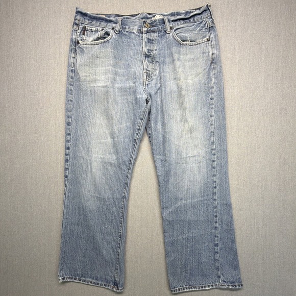 Abercrombie & Fitch Other - Vintage‎ Abercrombie & Fitch 1892 Boot Jeans Mens 37x28 Blue Premium Denim USA